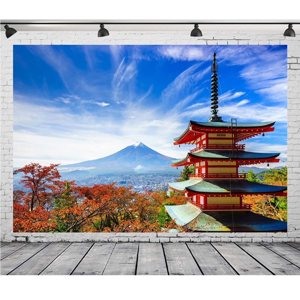 Japanese backdrop photography size 7x5 ft